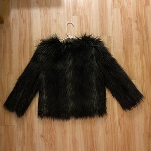 Urban Outfitters Kimchi Blue Small Faux Fur Jacket